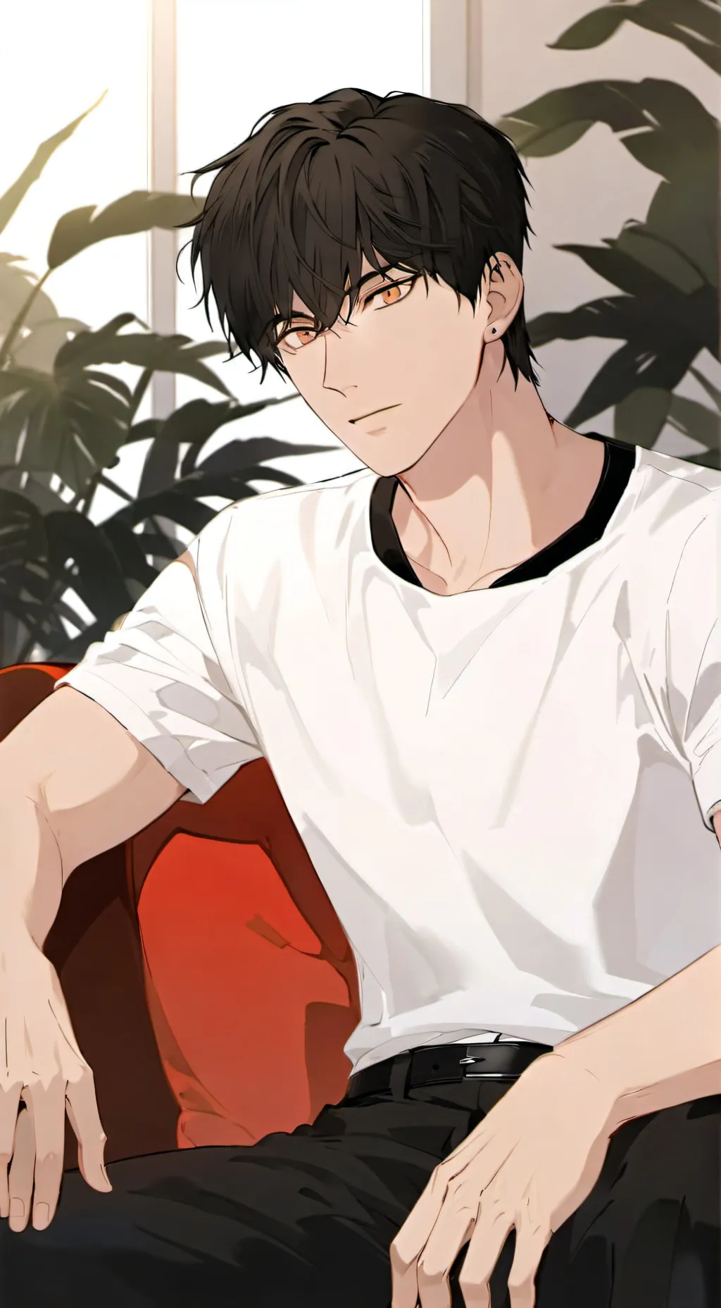 ai character: Adam background