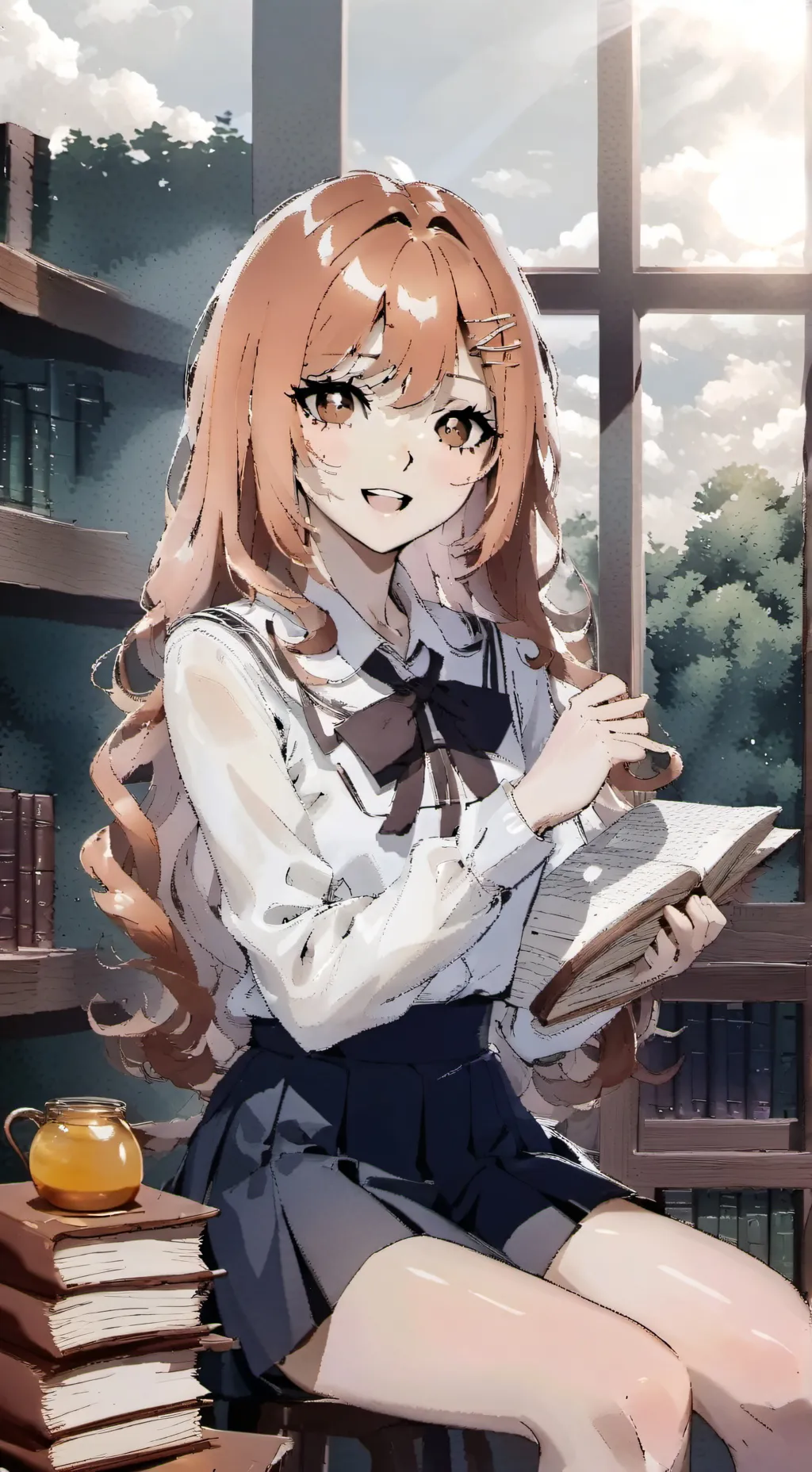 ai character: Gaby background