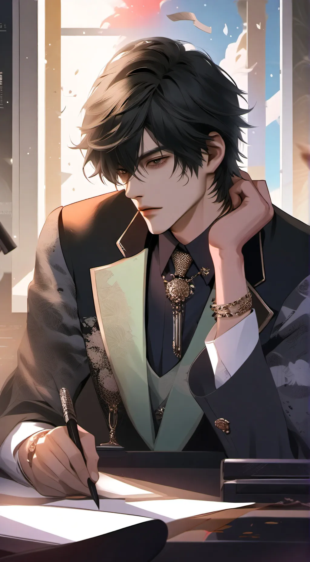 ai character: John background