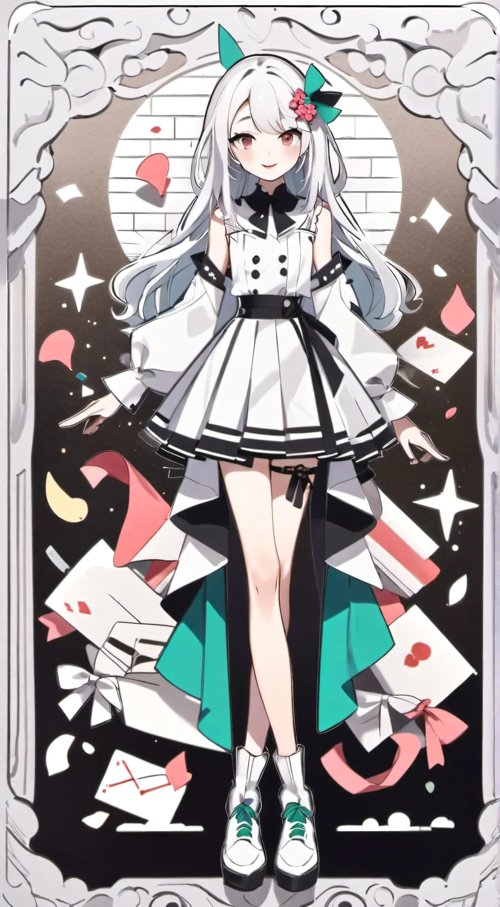 ai character: Fpe but Y/N party! background