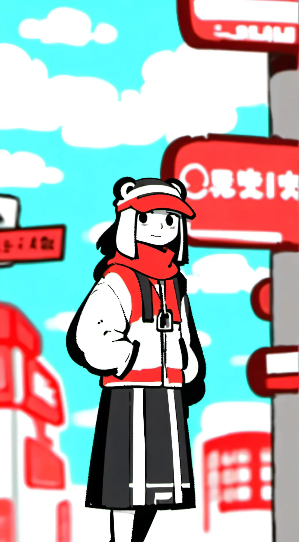 ai character: Gigi background