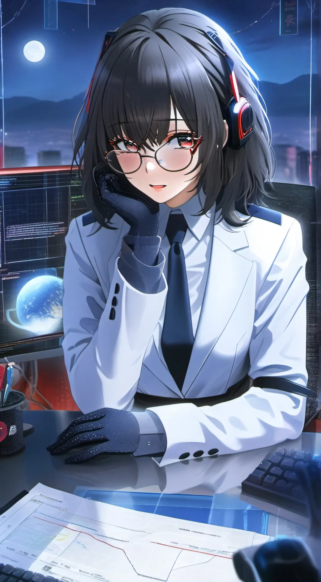 ai character: Mei background