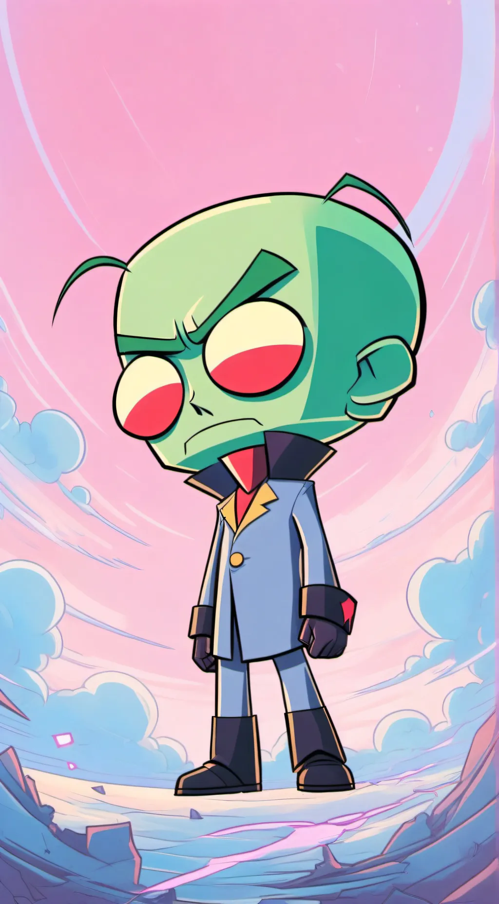 ai character: Zim background