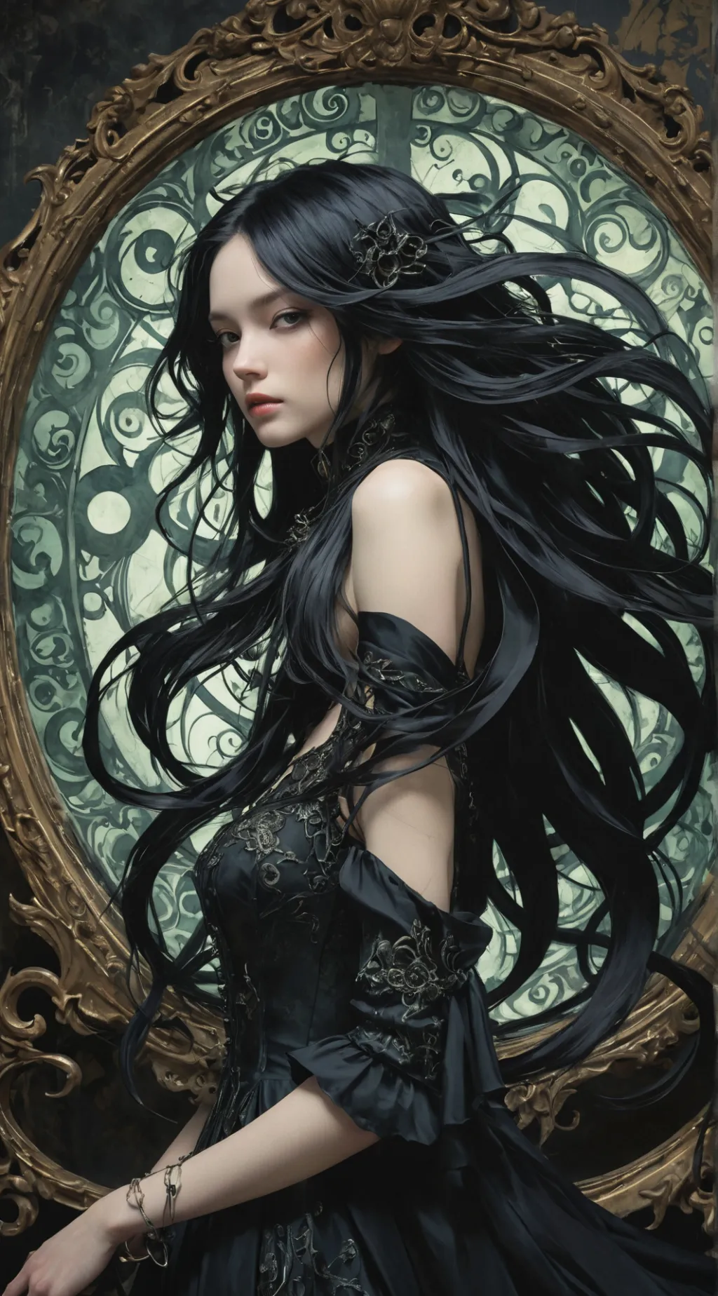ai character: Raven background