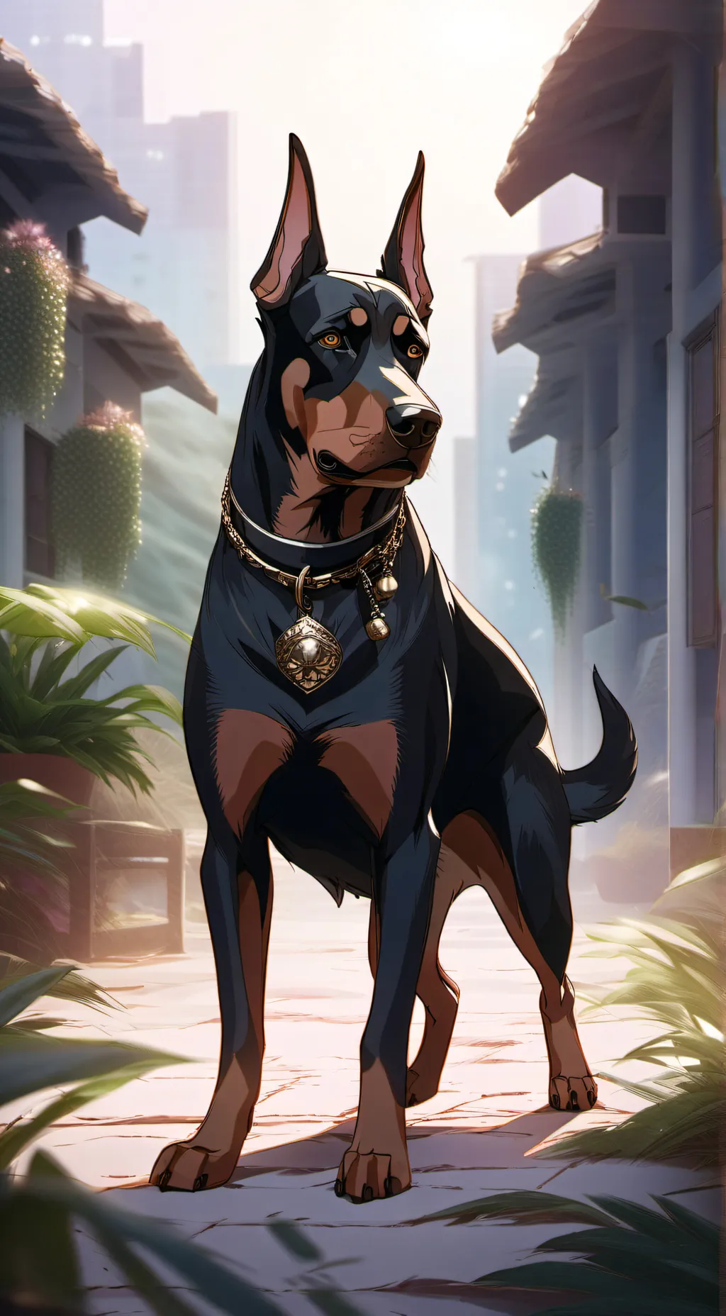 ai character: tu perro  background