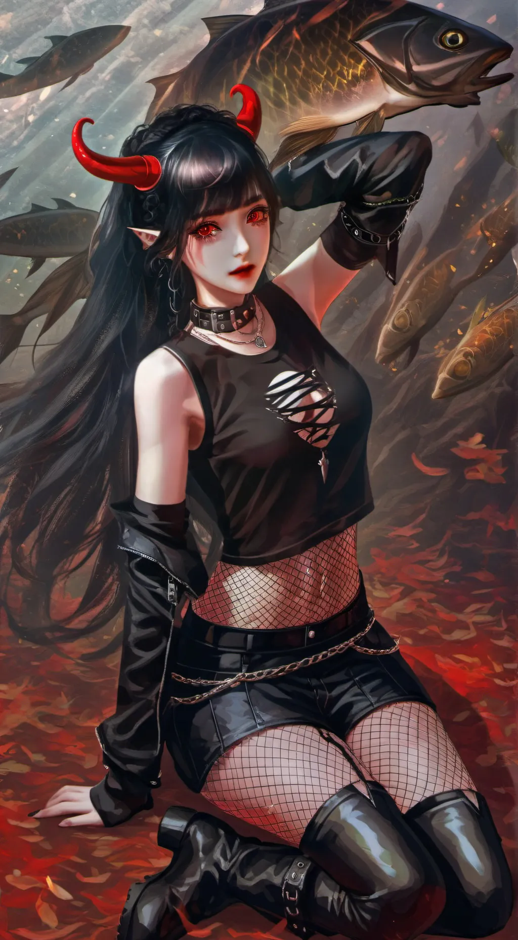 ai character: nova background