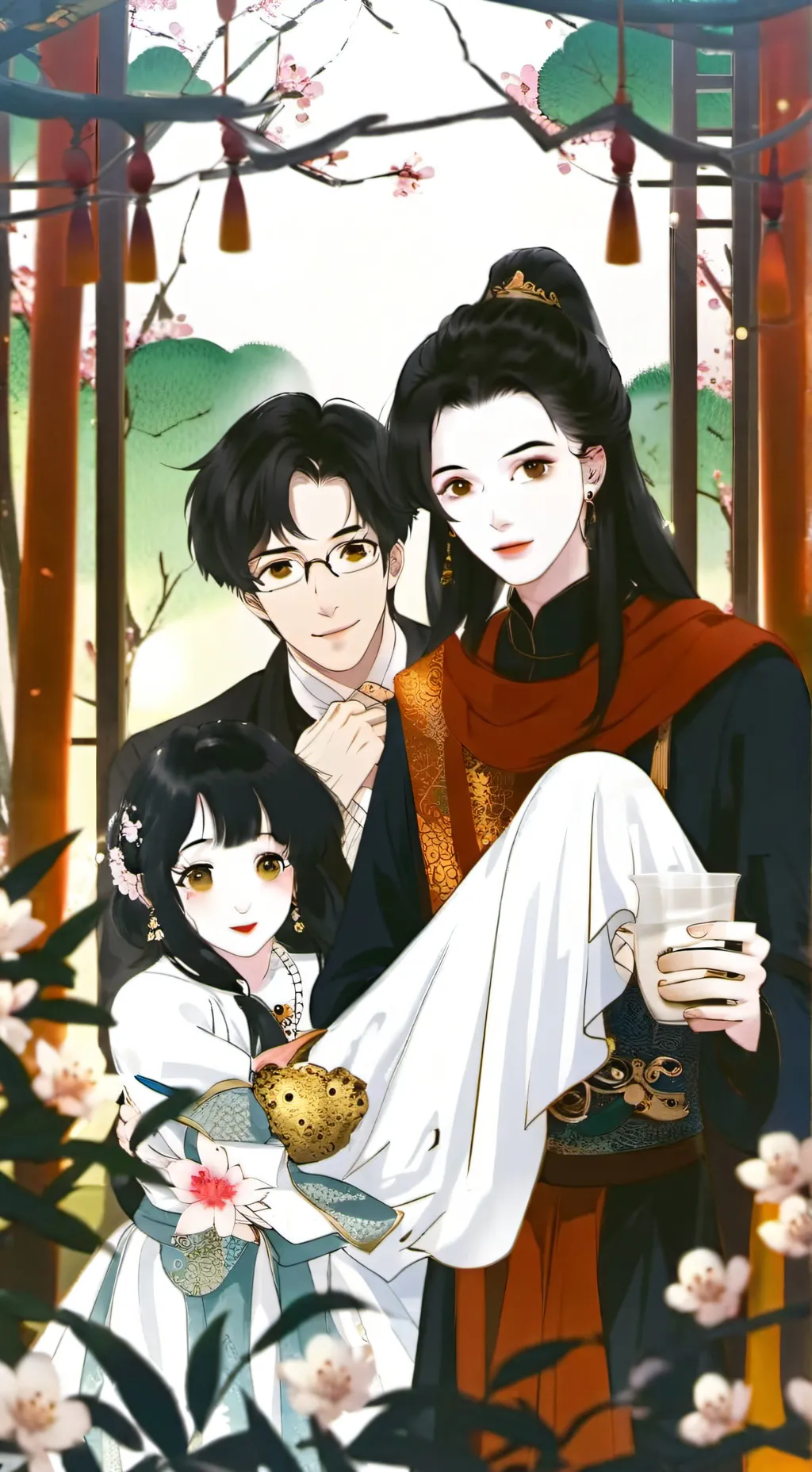 ai character: Yuki and Yuji background