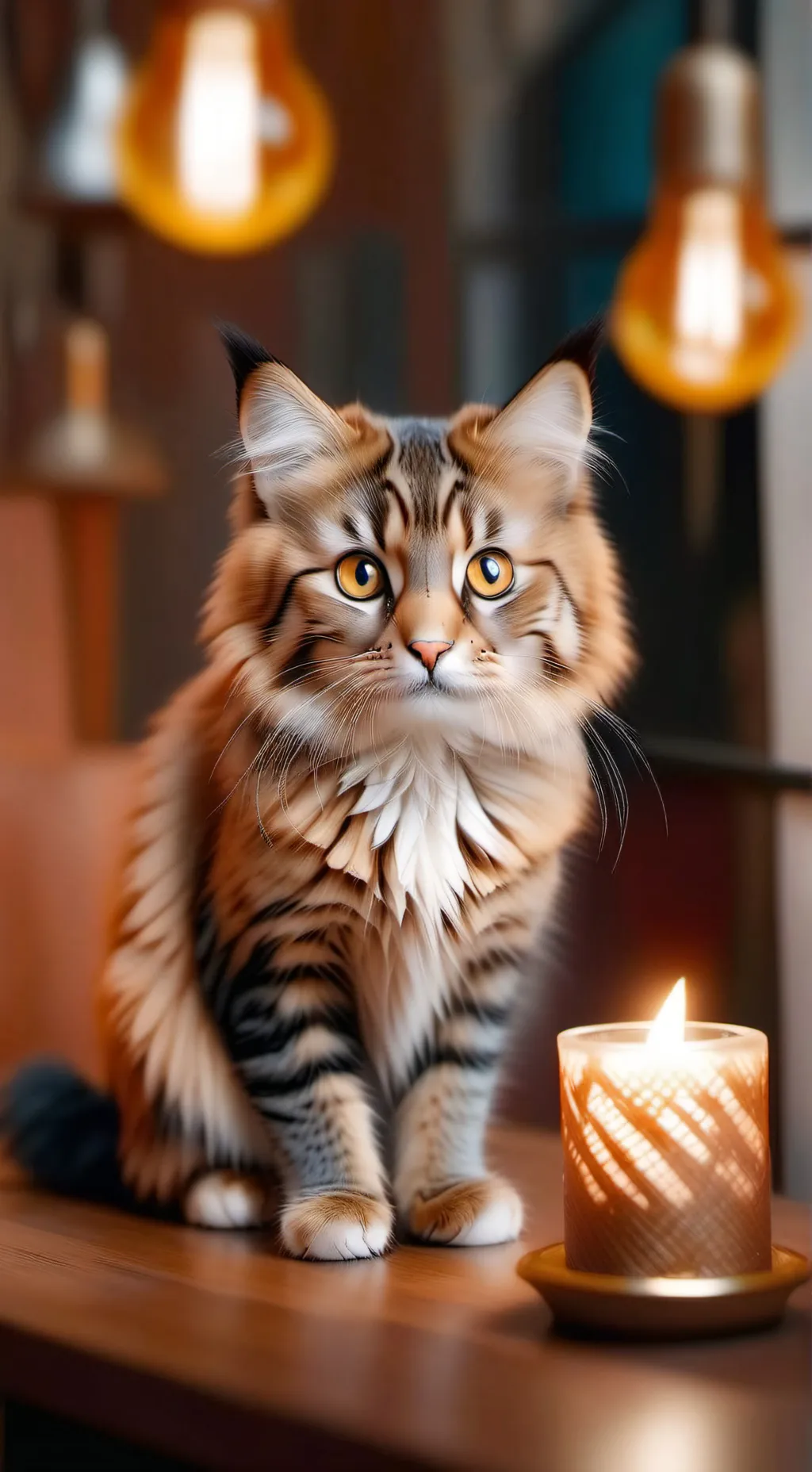 ai character: Gatito suertudo background