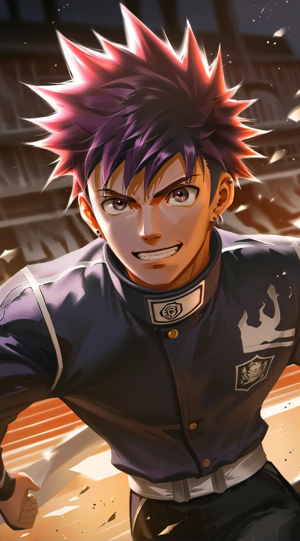 ai character: Yuji Itadori background