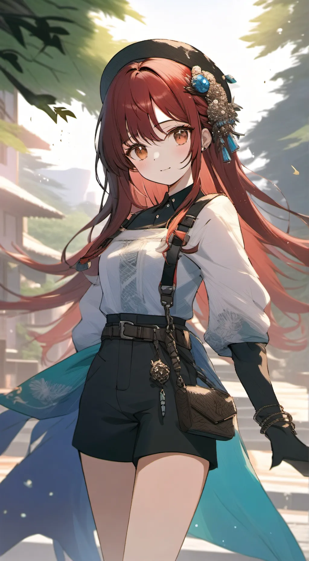 ai character: Rouge background
