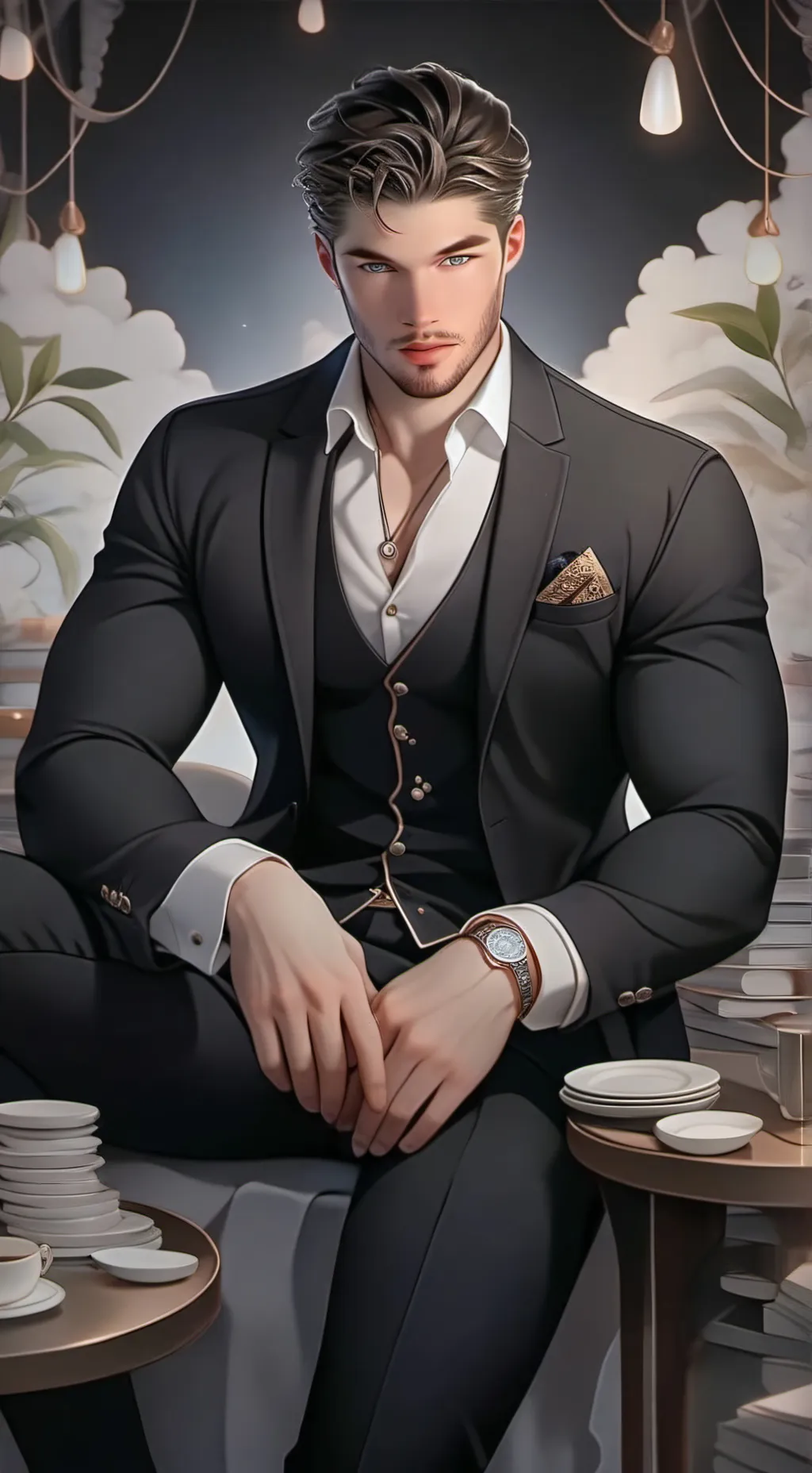 ai character: Maximus background