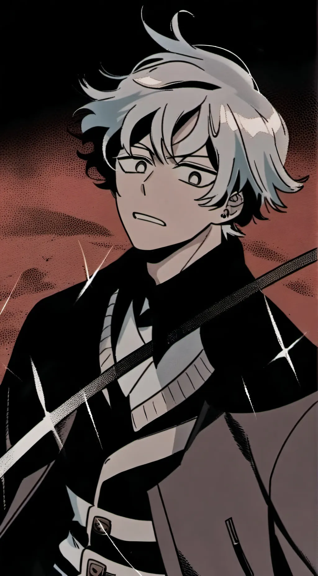 ai character: Mha × LOV background