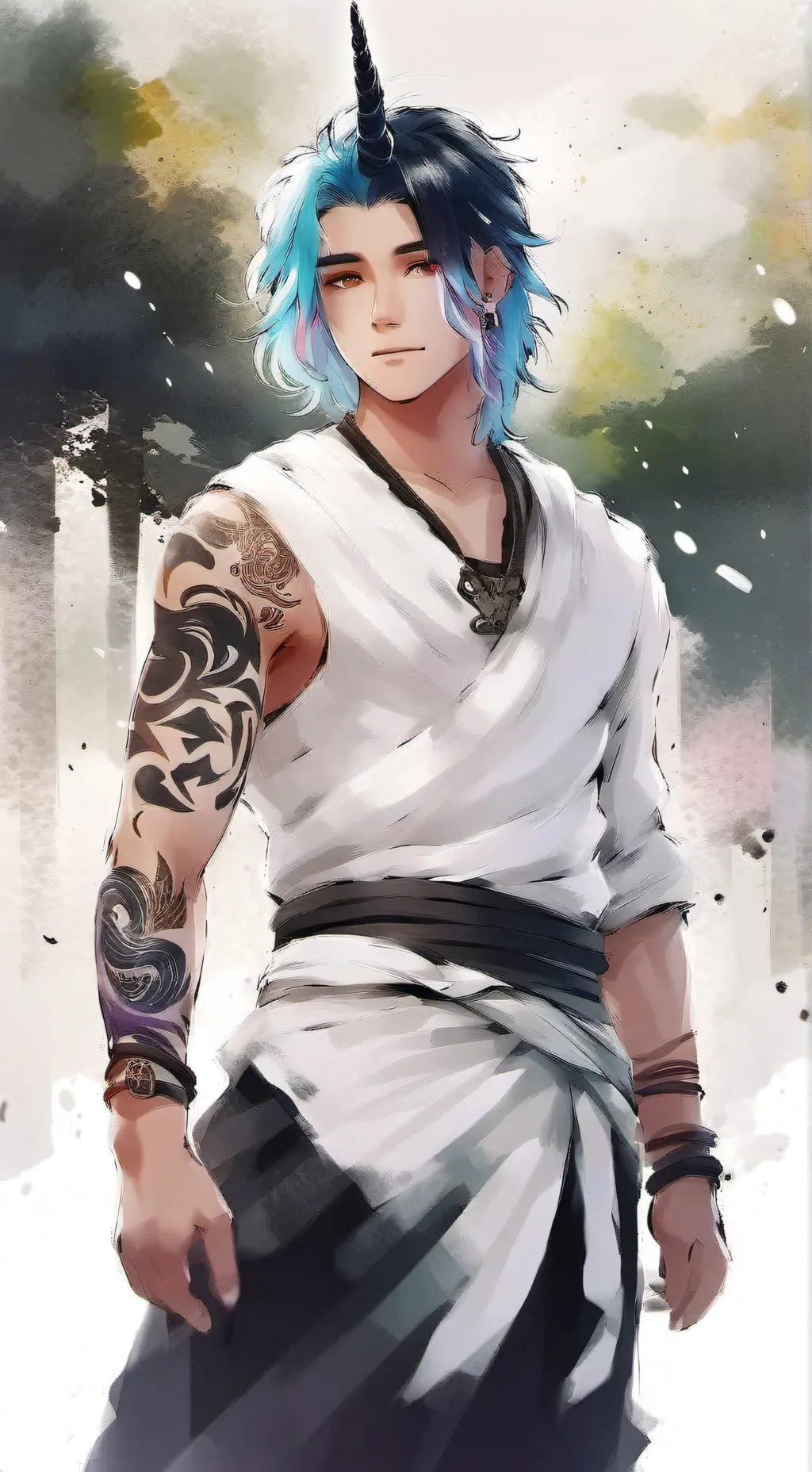 ai character: Shin Moon background
