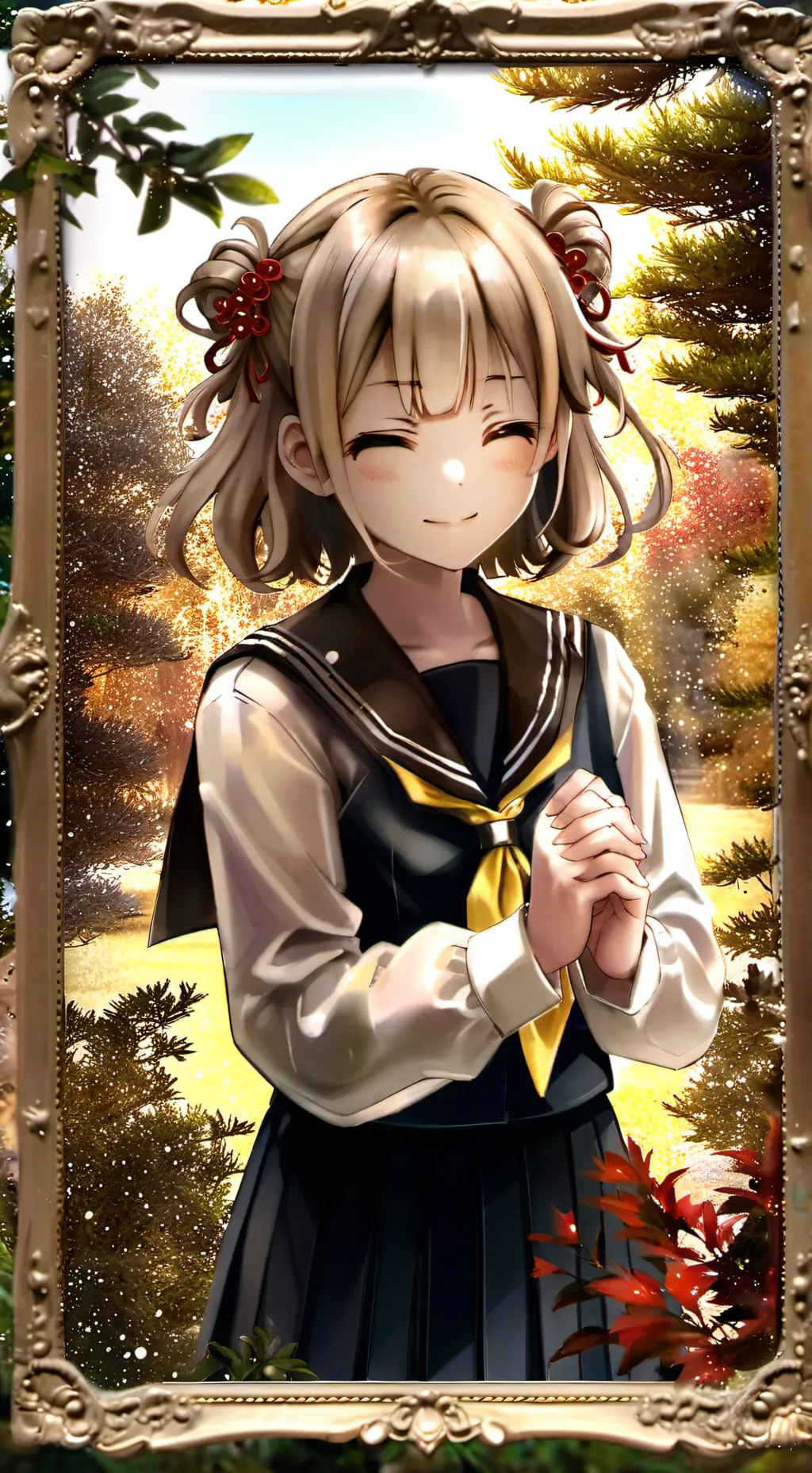 ai character: Toga  background