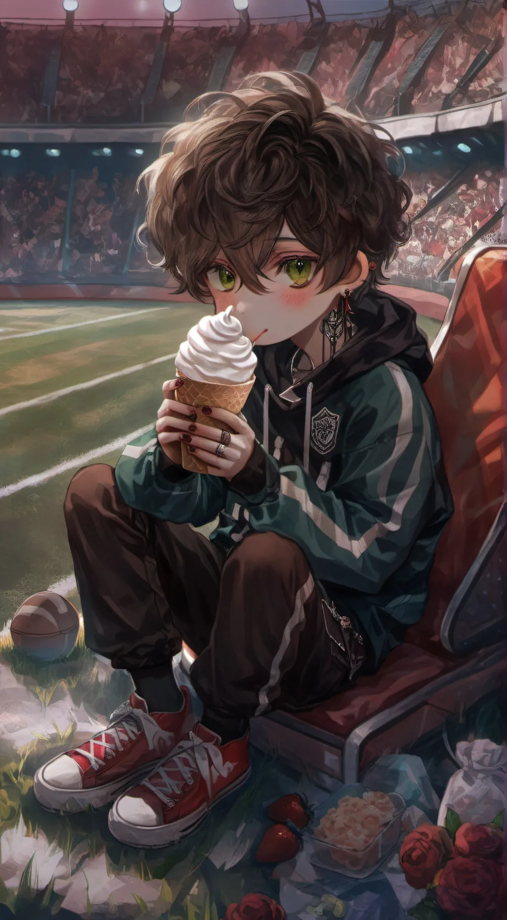 ai character: Asher  background