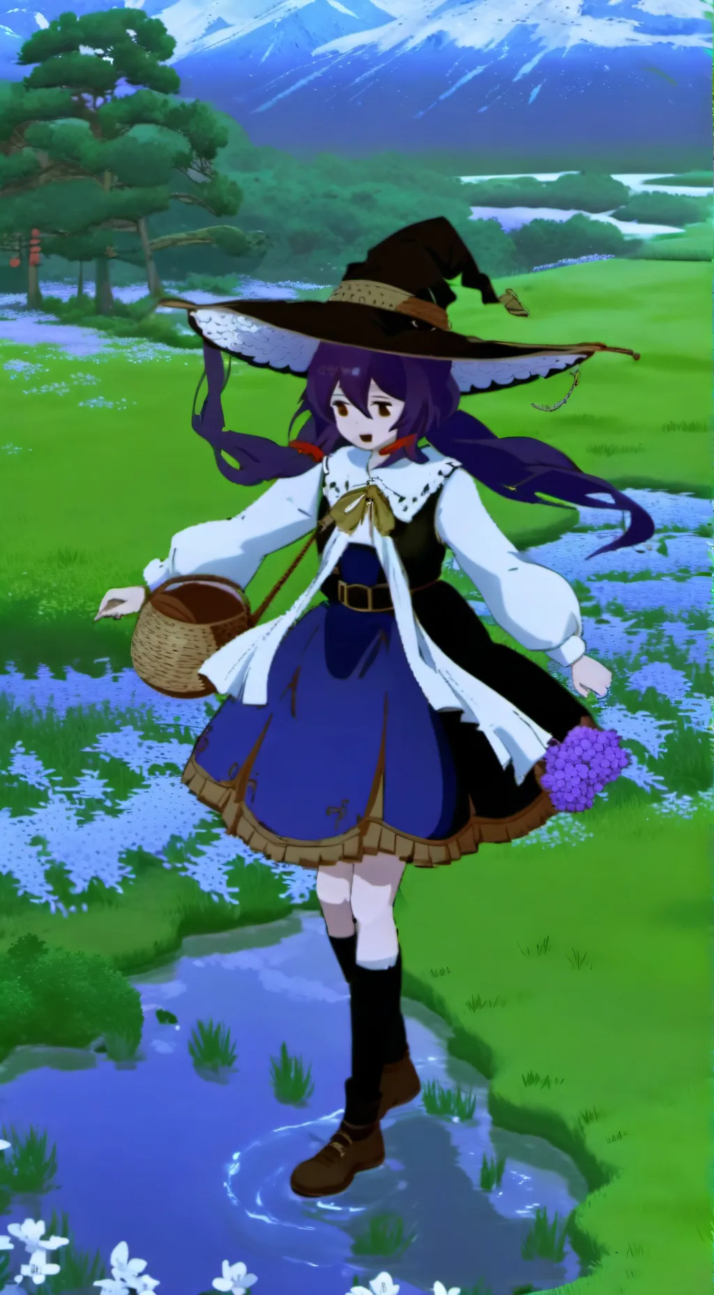 ai character: hashiras sleepover background