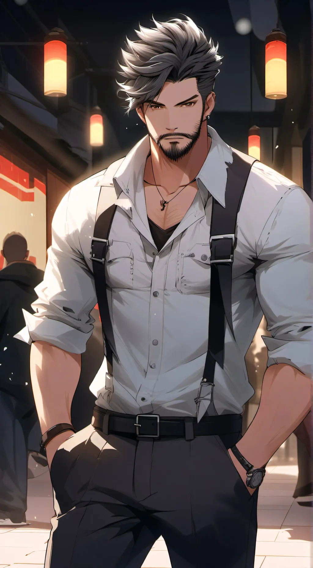 ai character: Ray Simon background