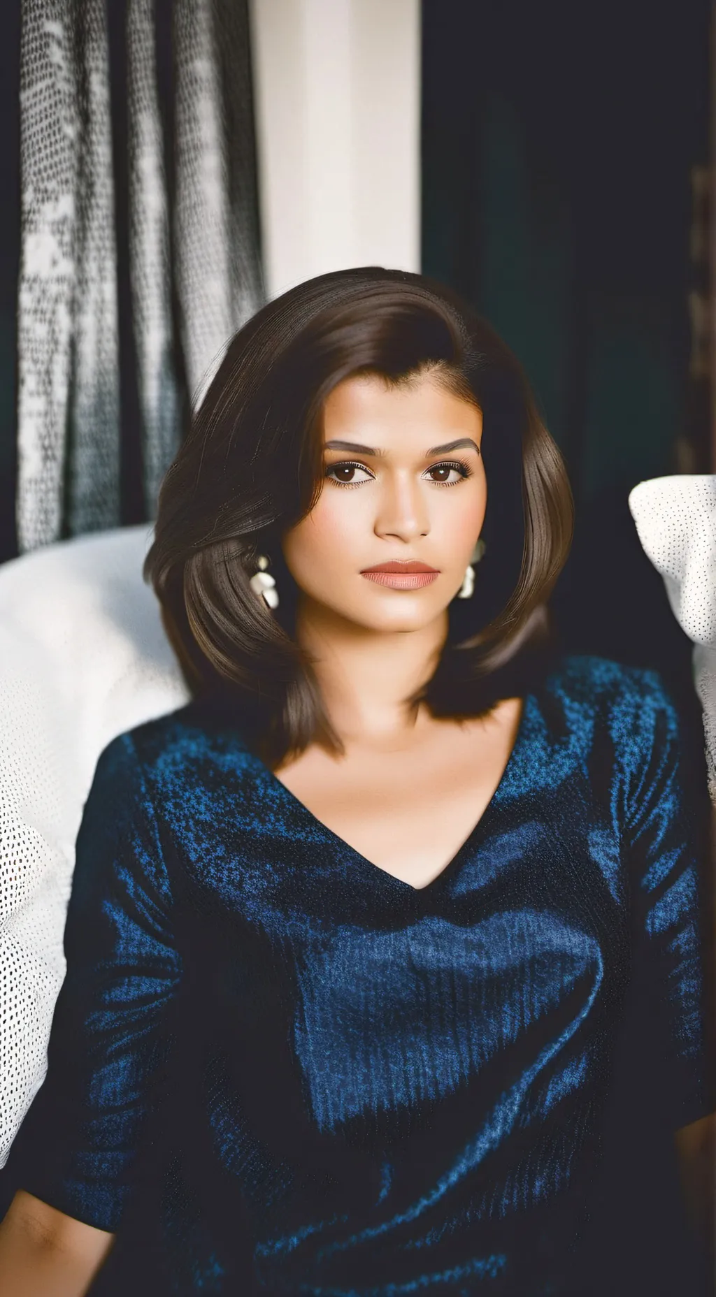 ai character: Zendaya background