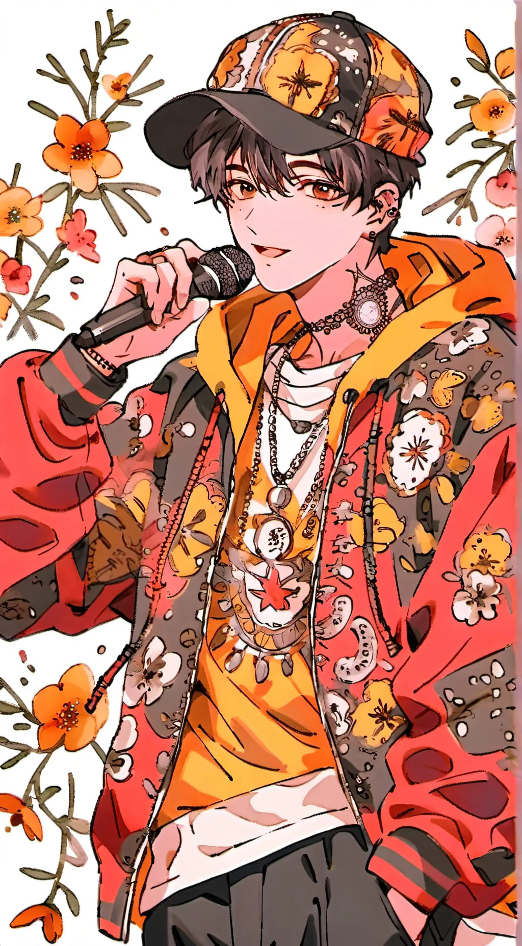 ai character: Talkie diss track  background
