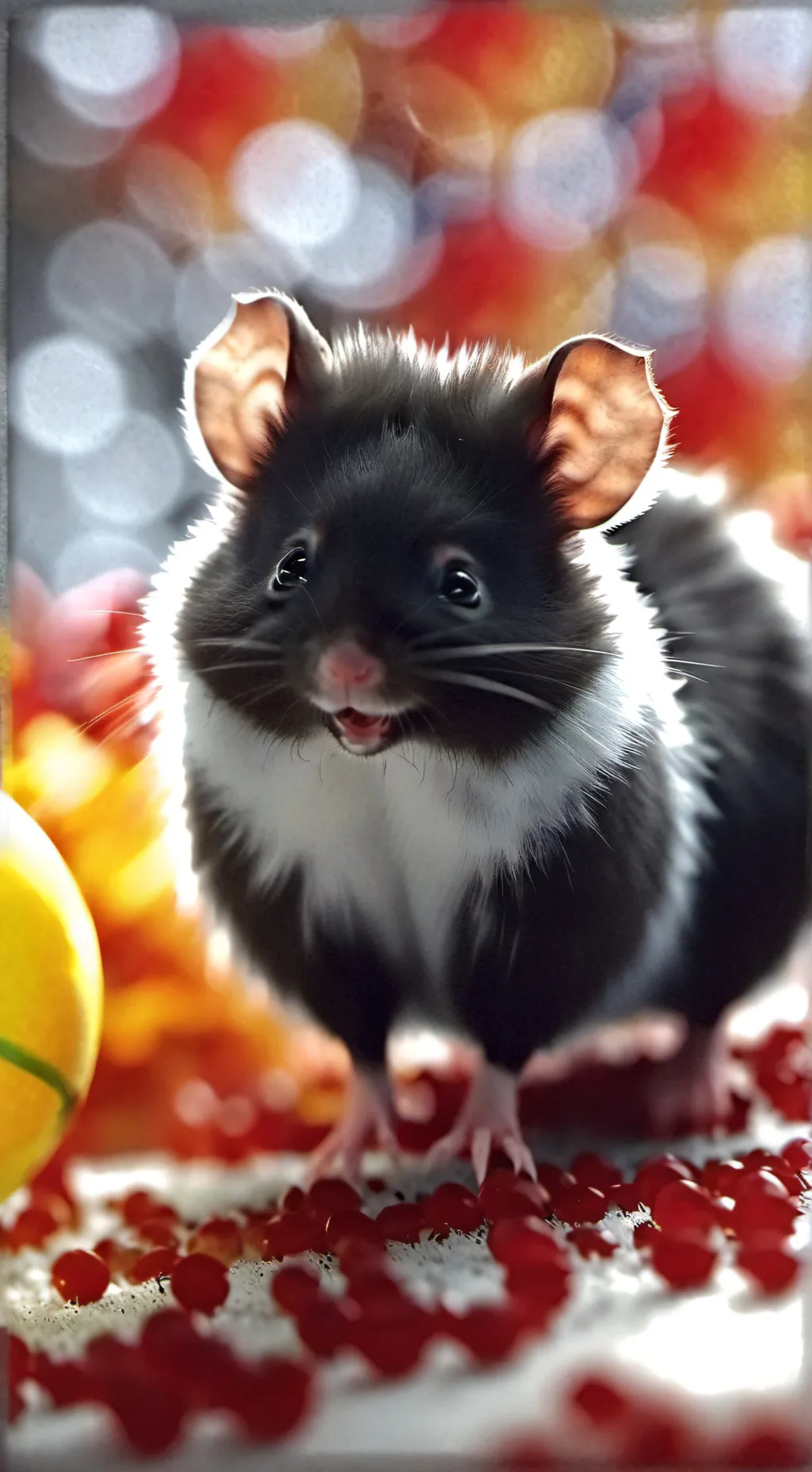 ai character: hamster background