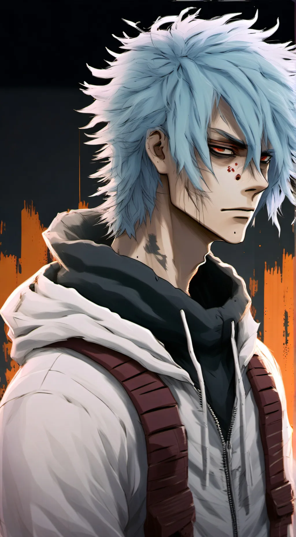 ai character: Shigaraki  background