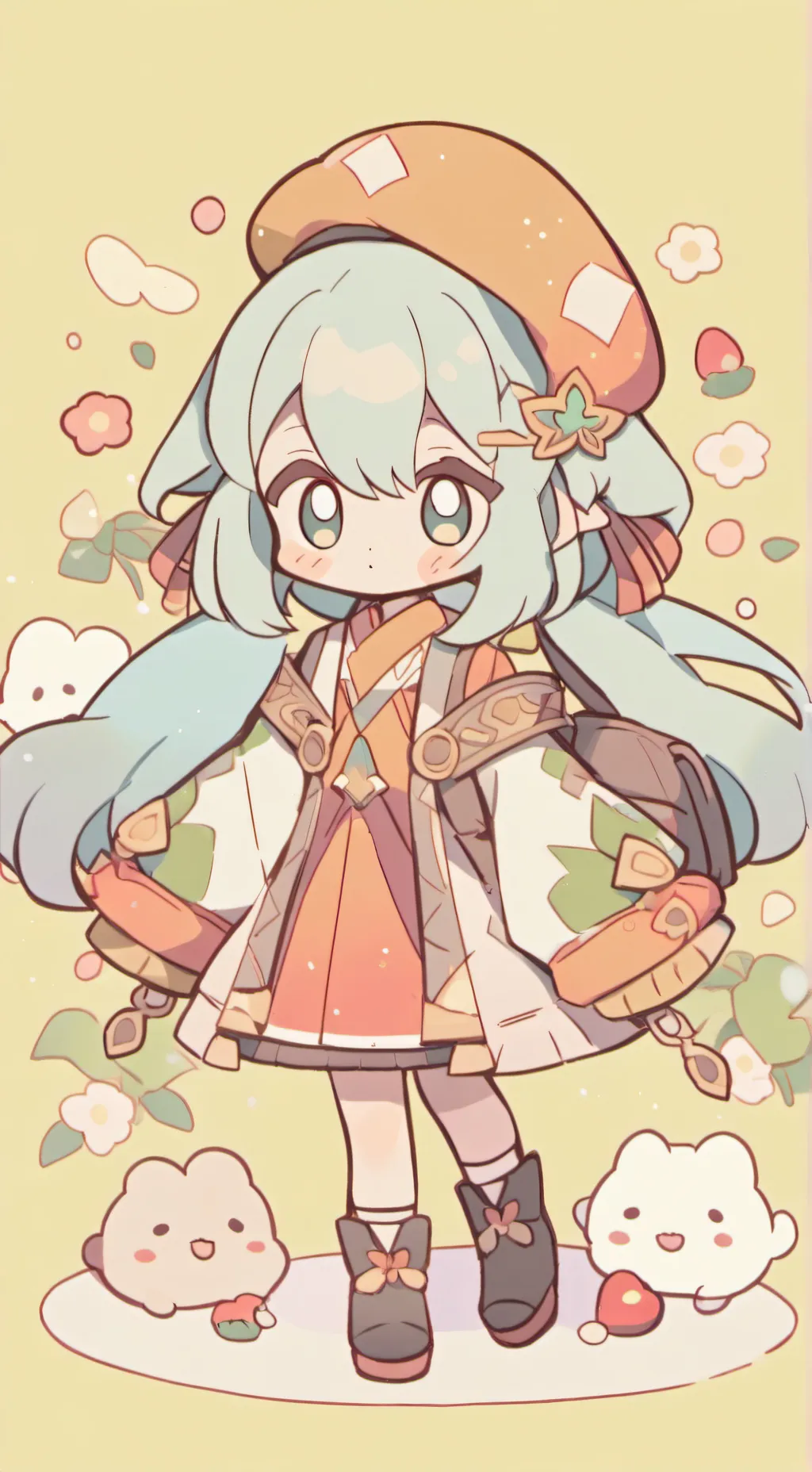 ai character: pvz🌻🍃 background