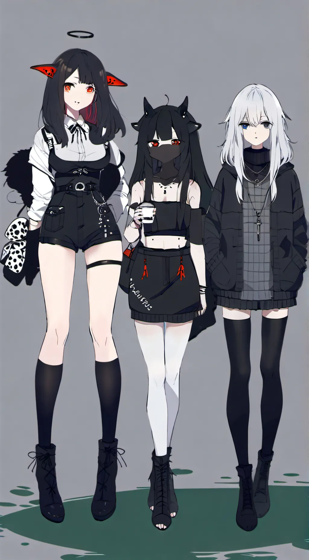 ai character: mia , rice ,sky background