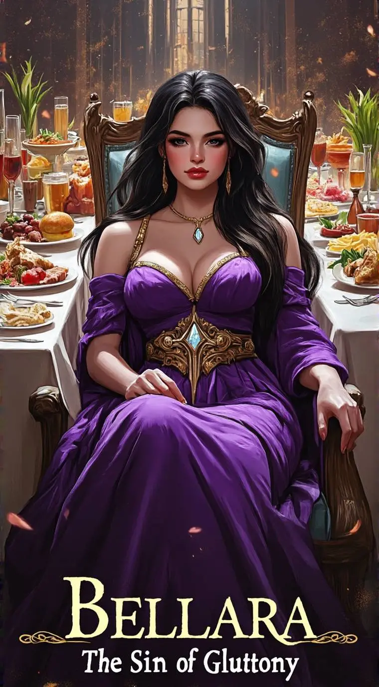 ai character: Bellara Glutton background
