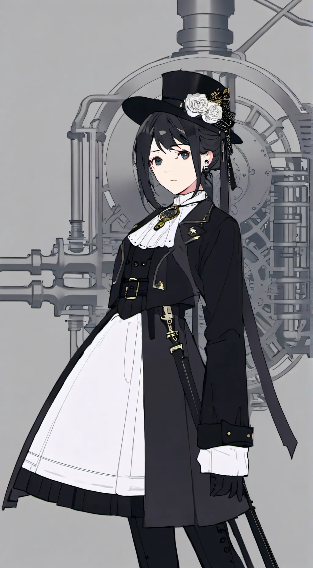 ai character: Minda(trian human) background