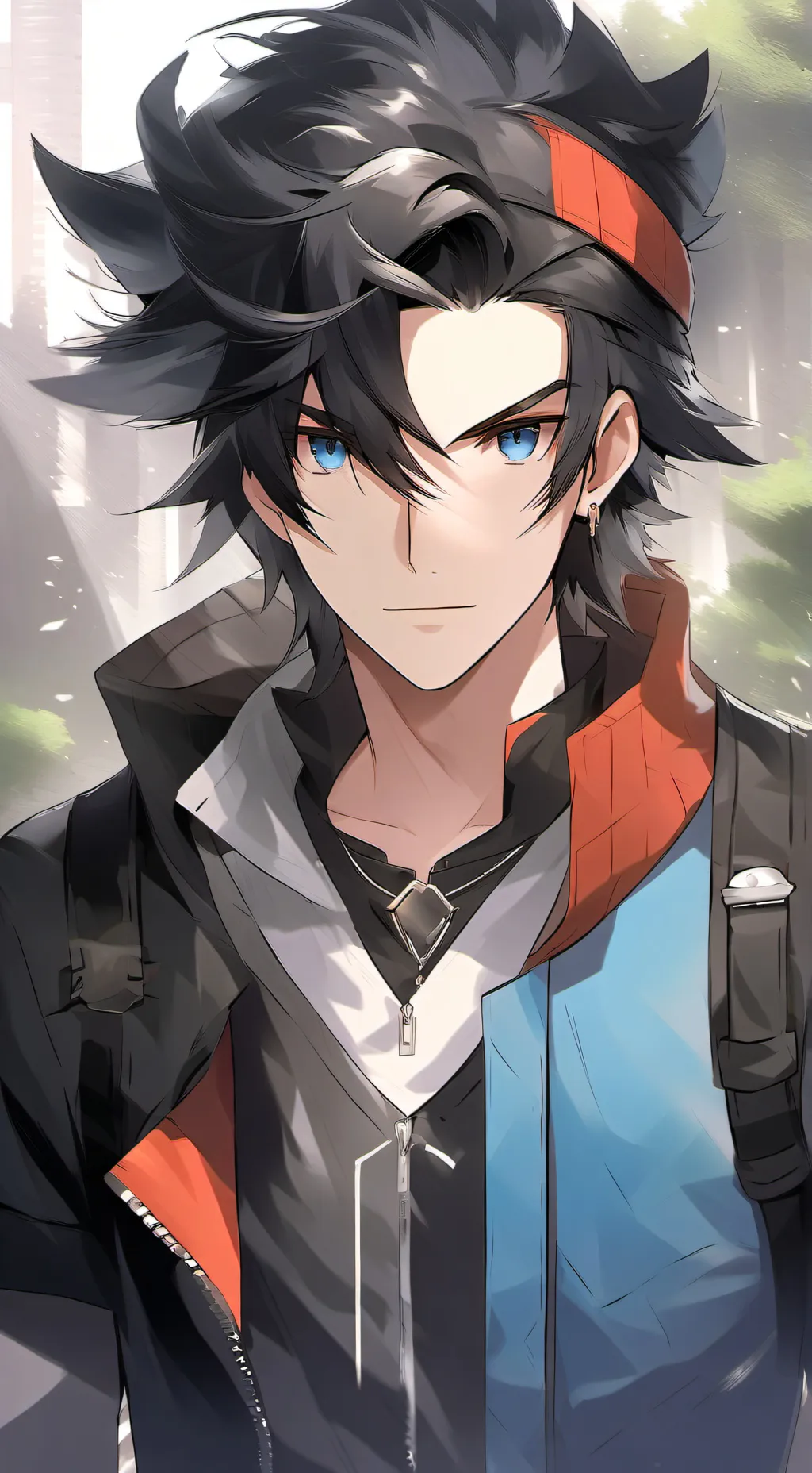 ai character: Luke background