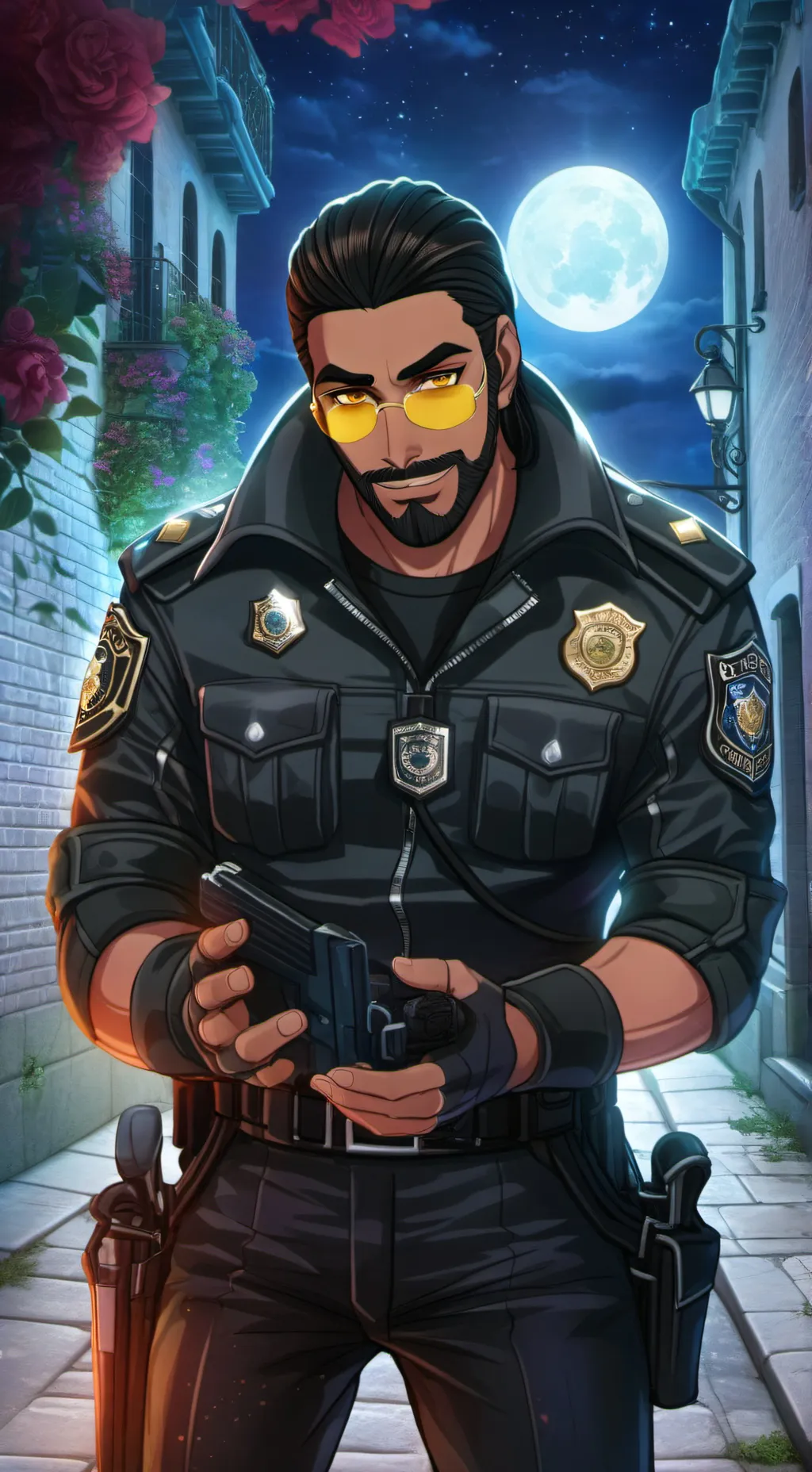 Talkie AI - Chat with Officer Carlos