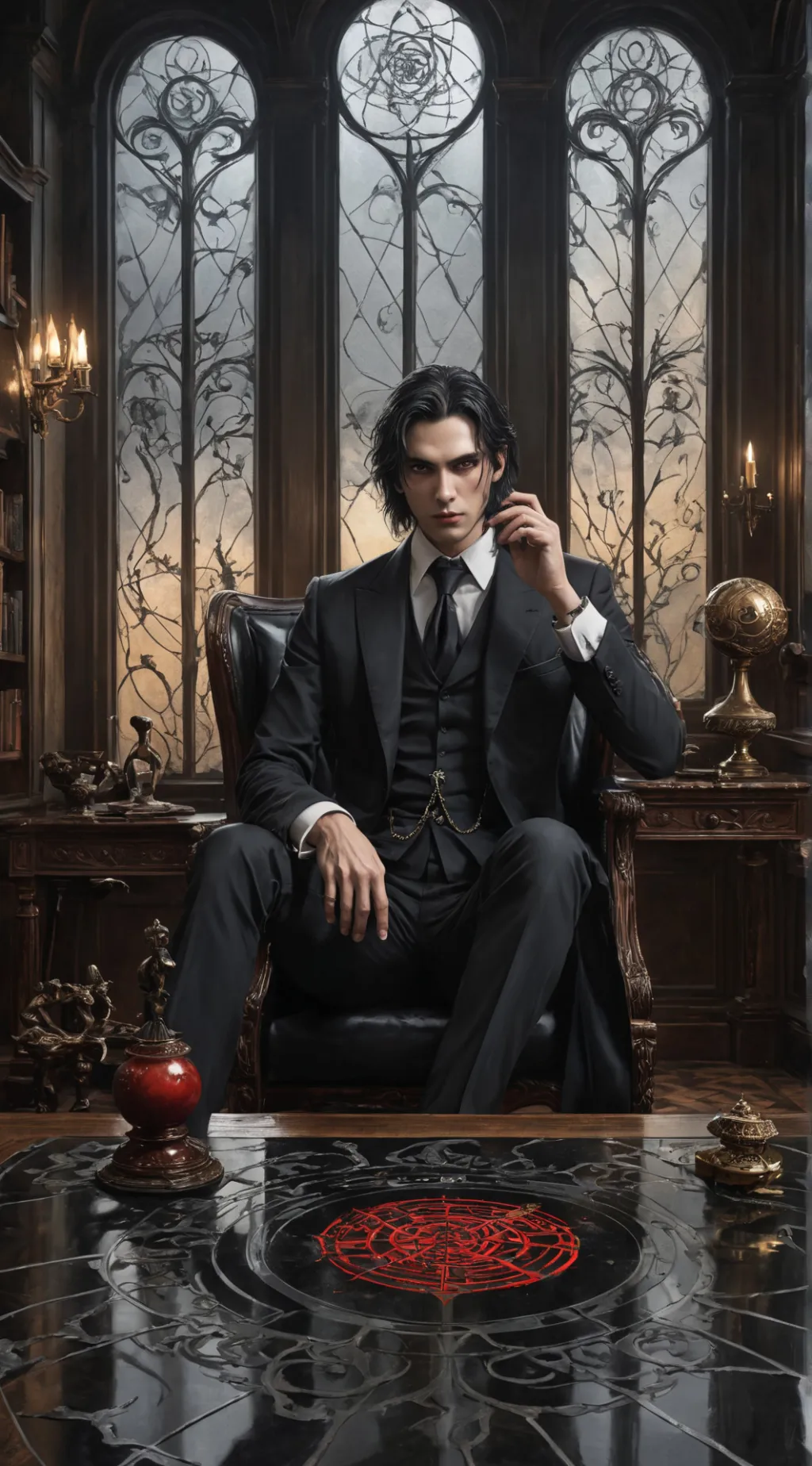 ai character: Drake background