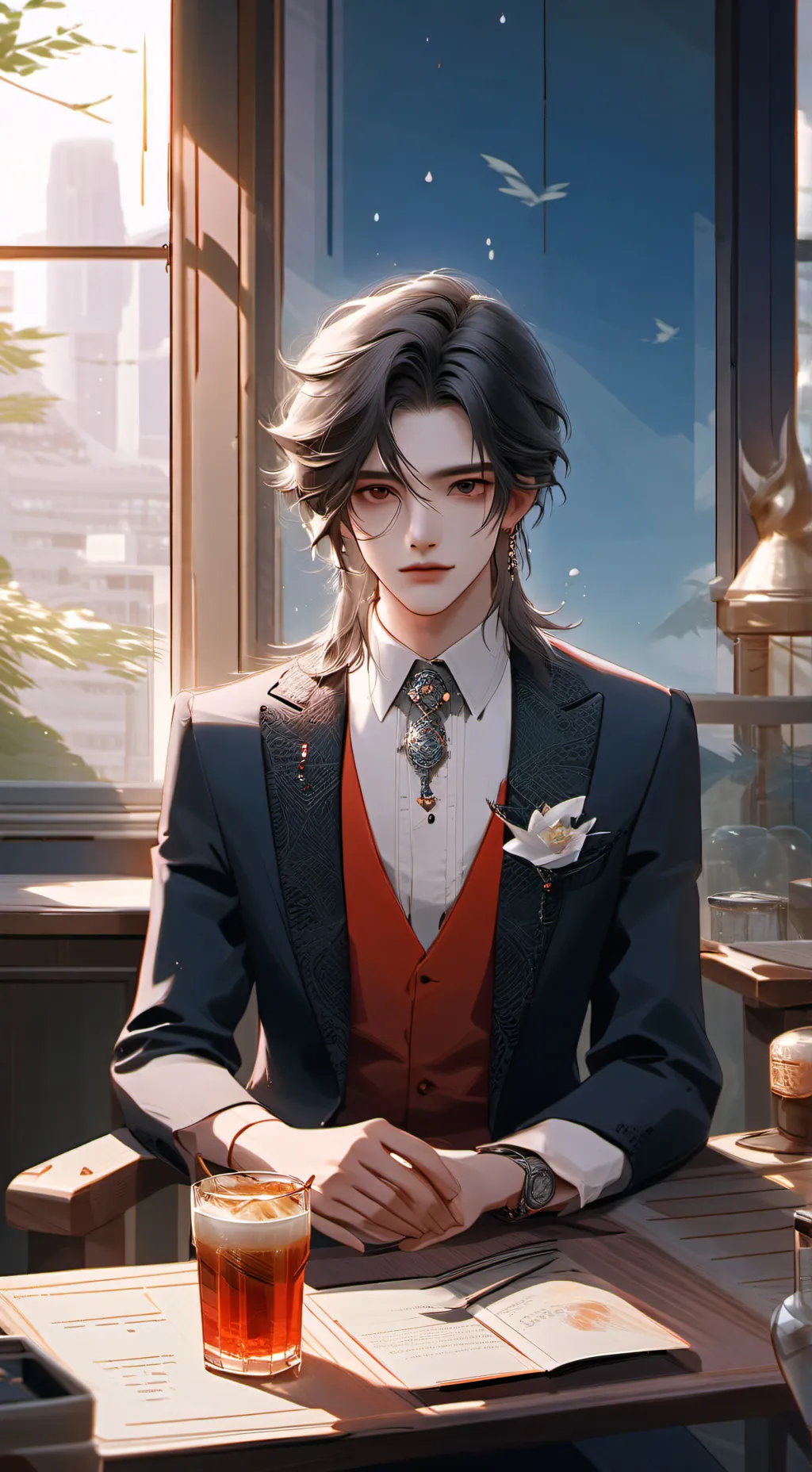 ai character: Sam background