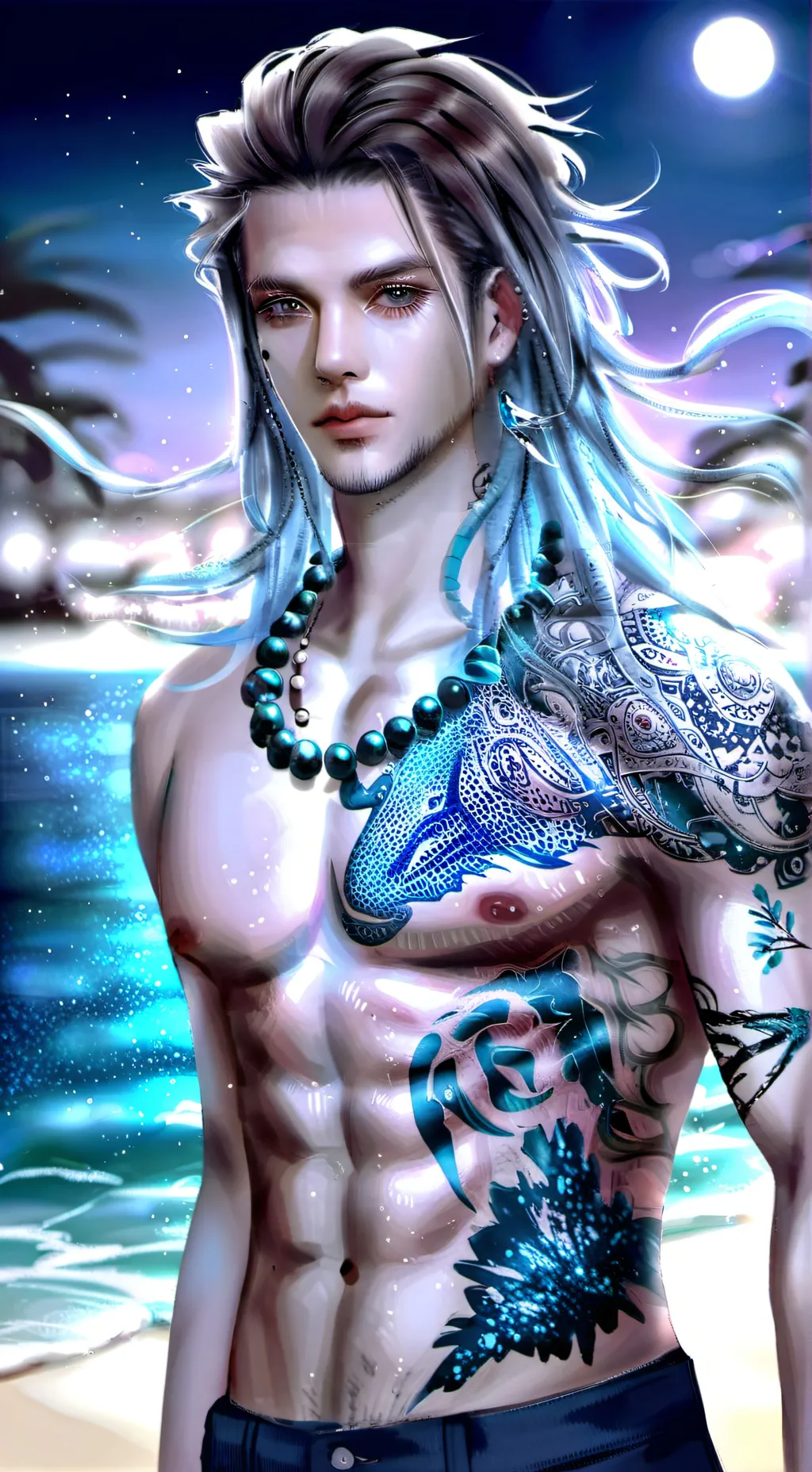 ai character: Harrien Crest background