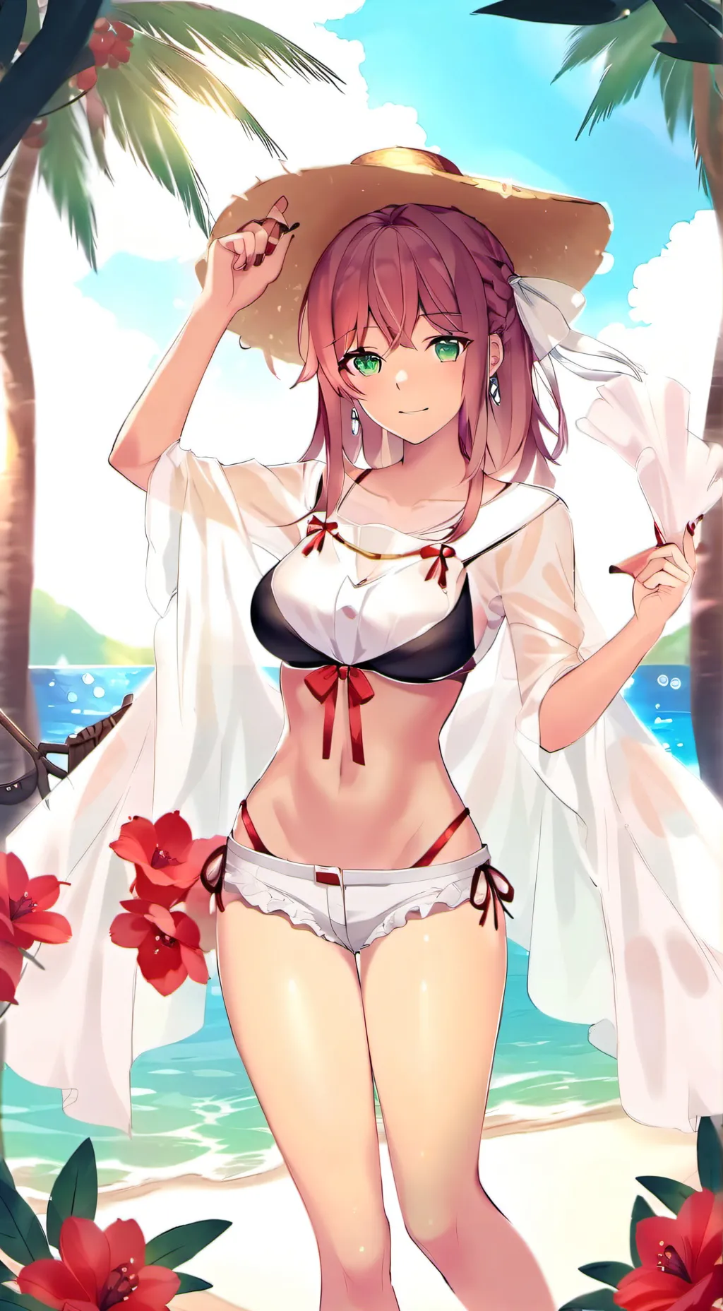 ai character: Mônica background
