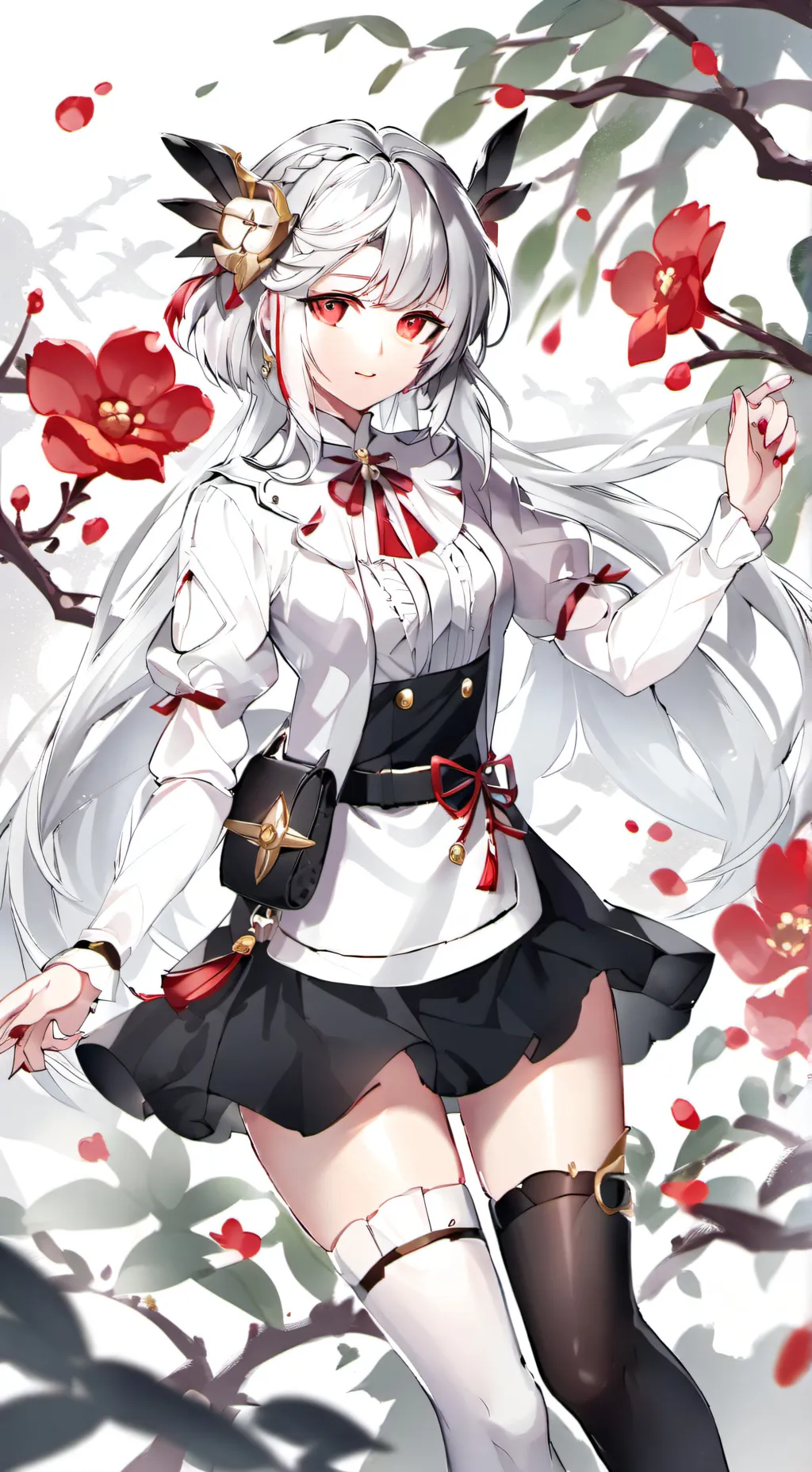 ai character: mha saint Valentin background