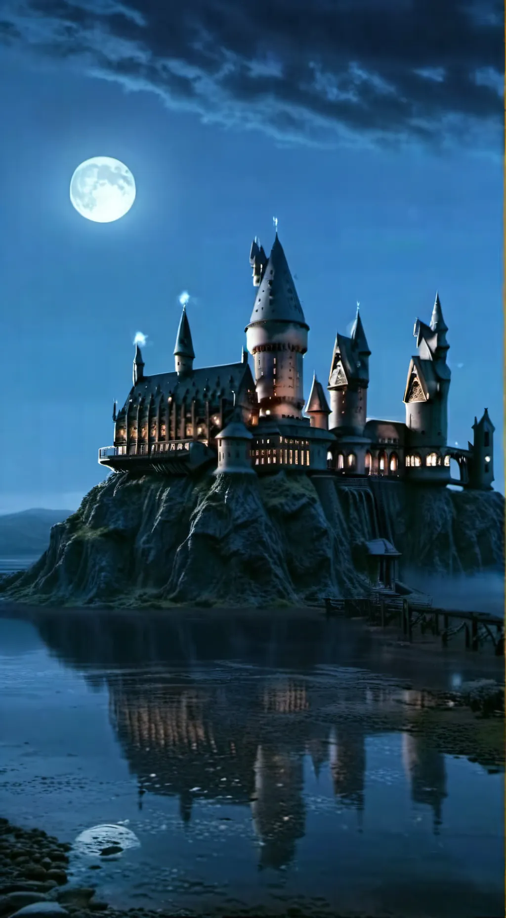 ai character: Hogwarts battle background
