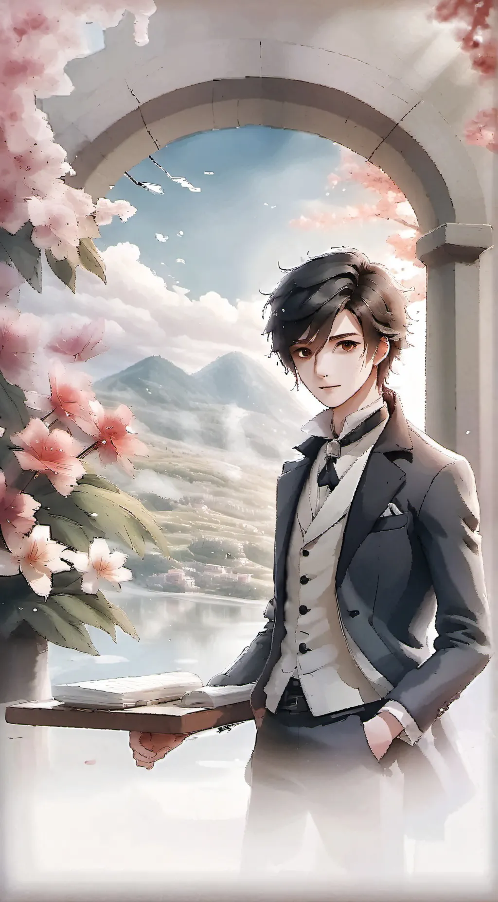 ai character: HH Party  background