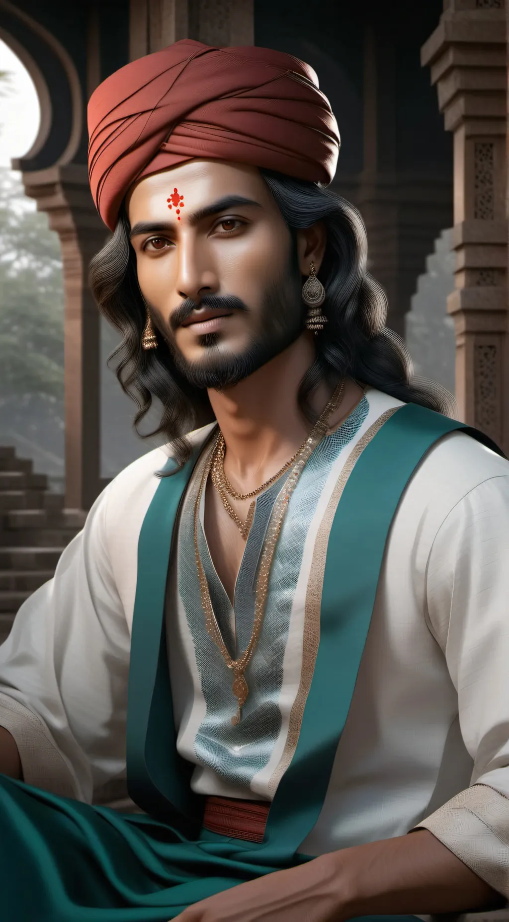 ai character: amir background