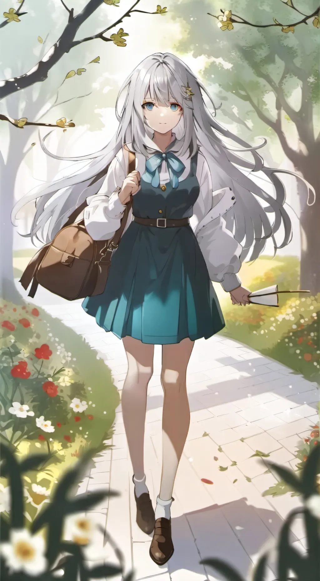 ai character: Crystal  background