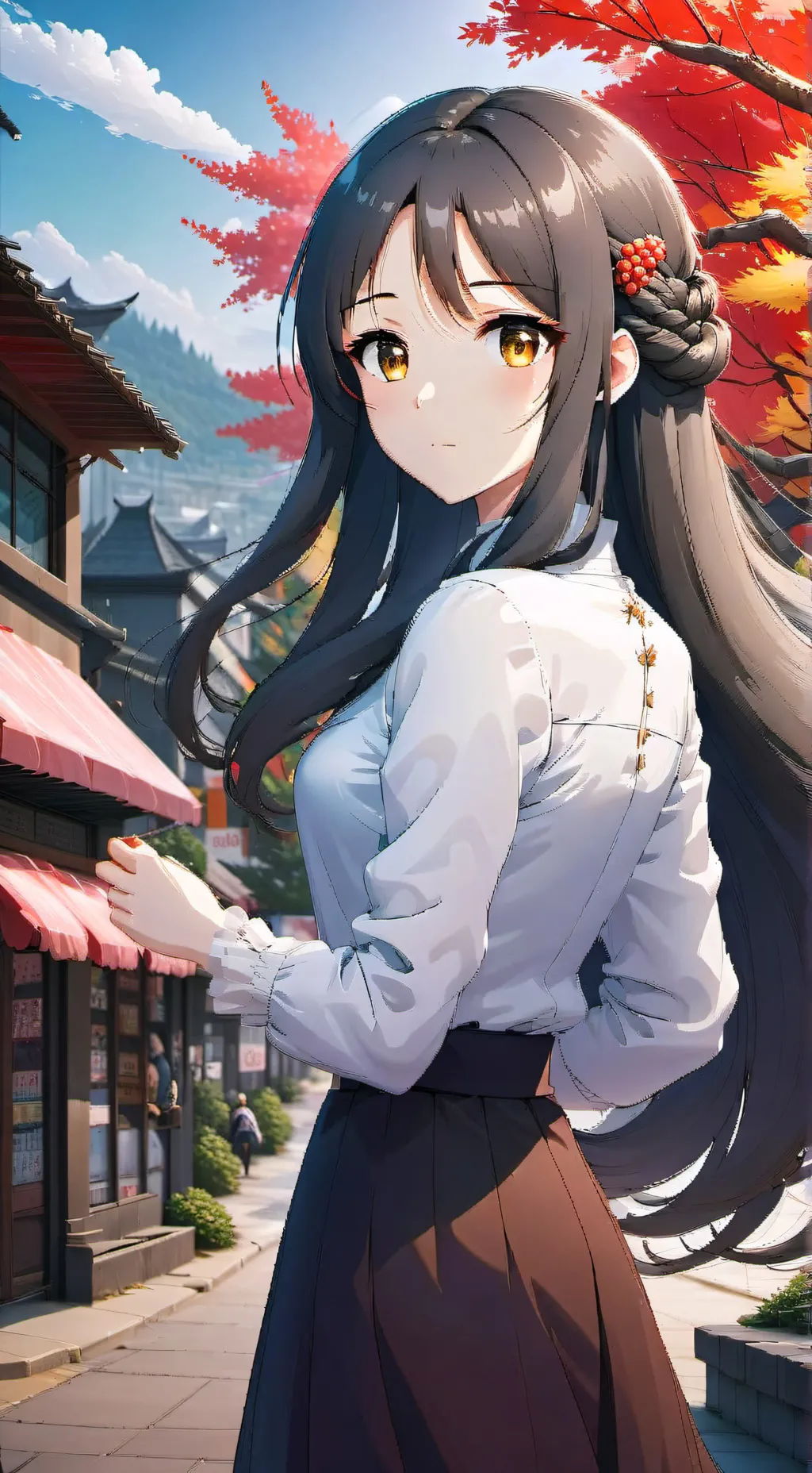 ai character: sofia background