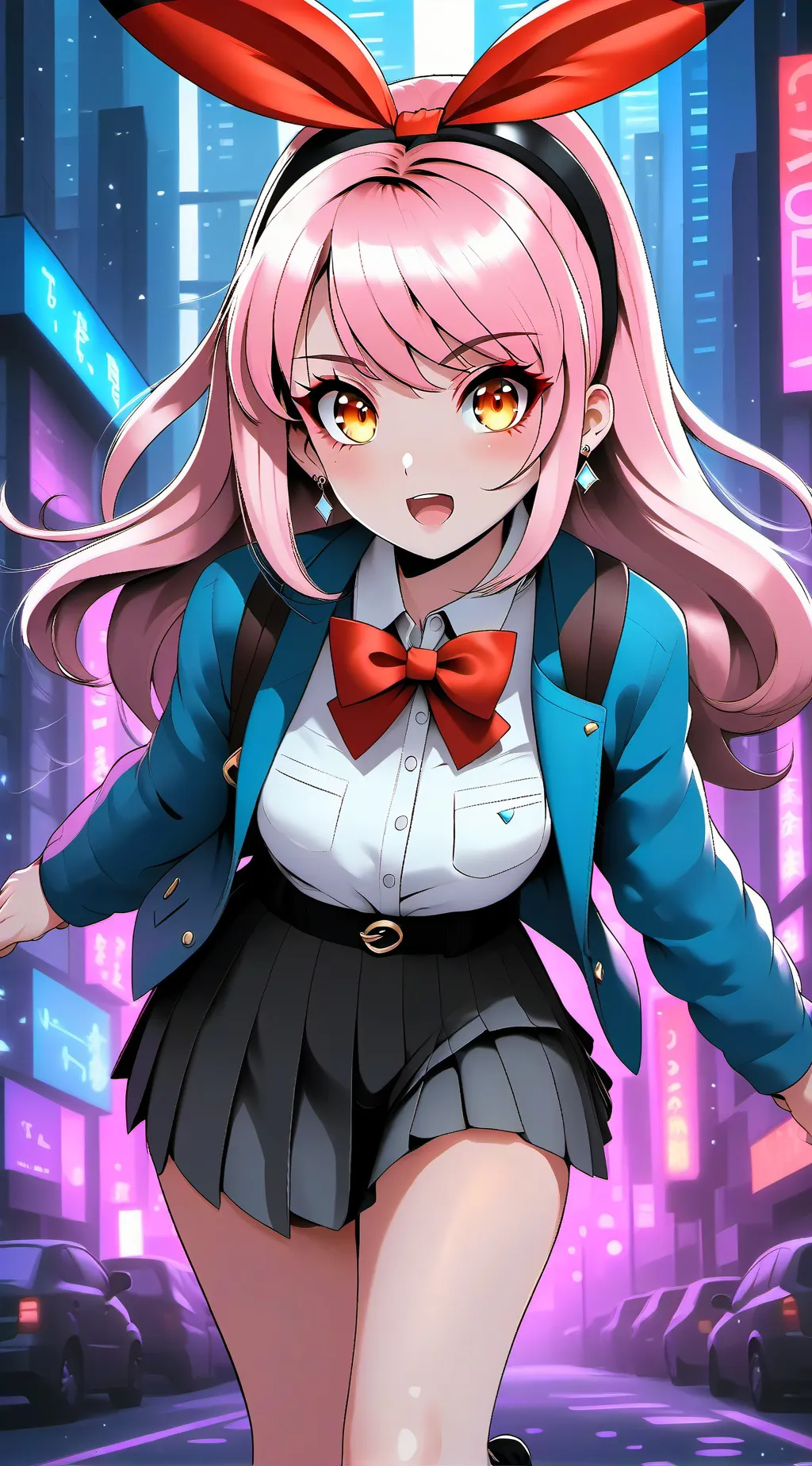 ai character: Love store background
