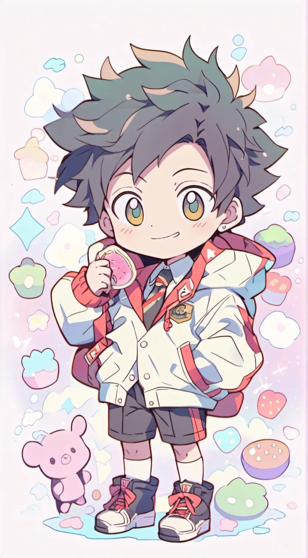 ai character: MHA PICK ME background