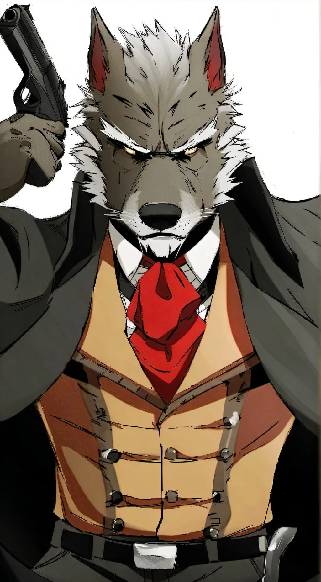 ai character: leon buster background