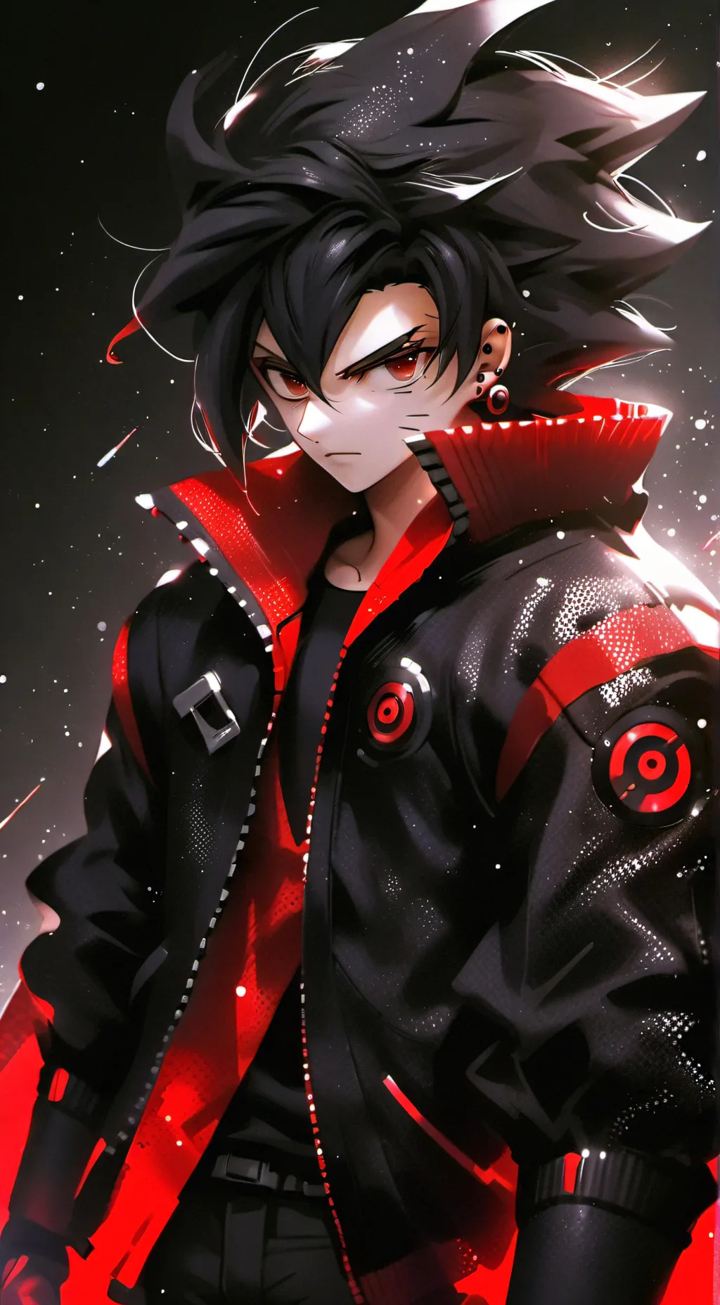 ai character: Shadow t hedgehog  background