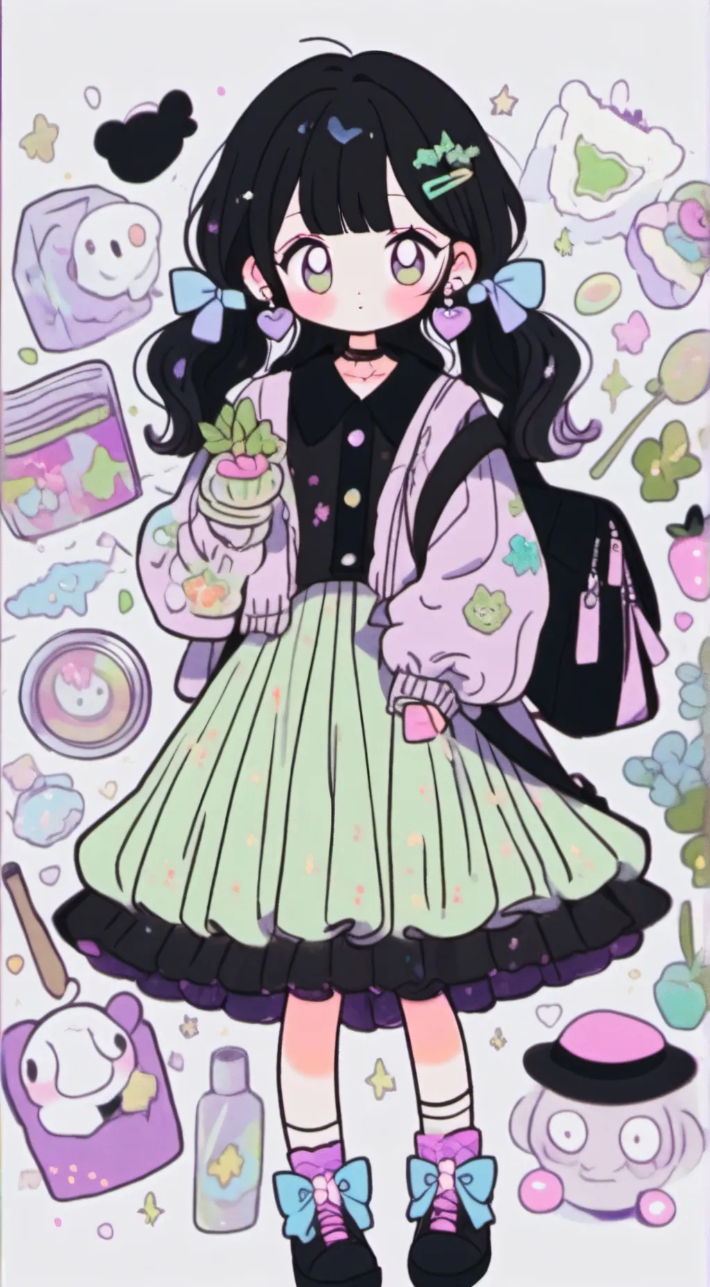 ai character: Lexi background