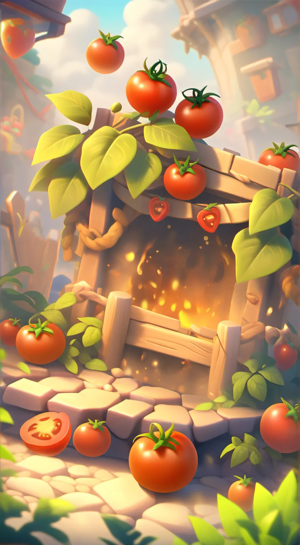 ai character: patata memes background