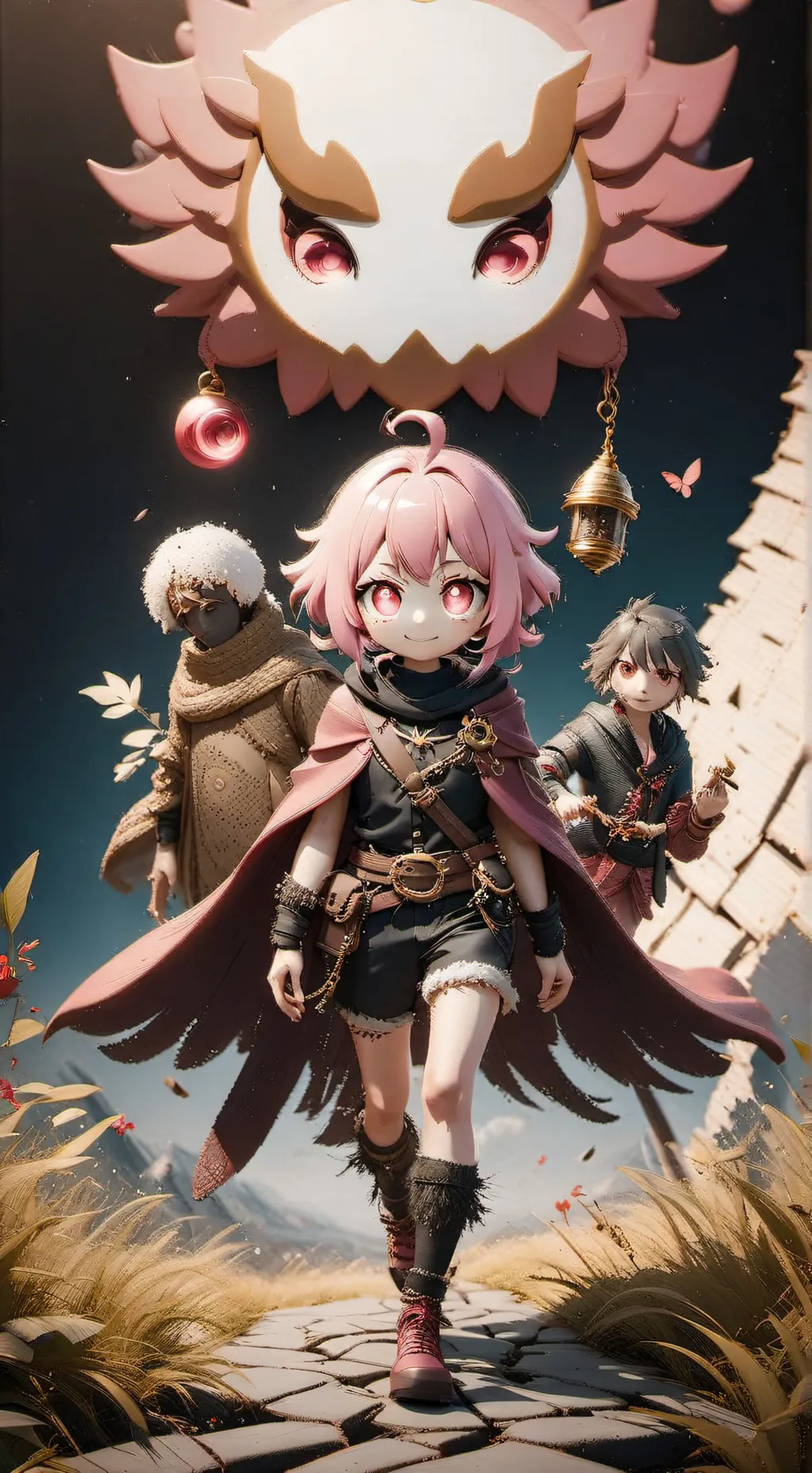 ai character: emu otori  background
