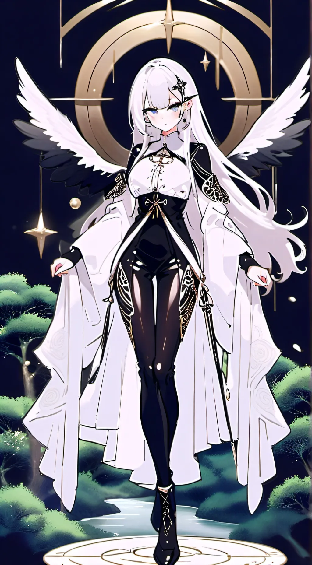 ai character: Luna background