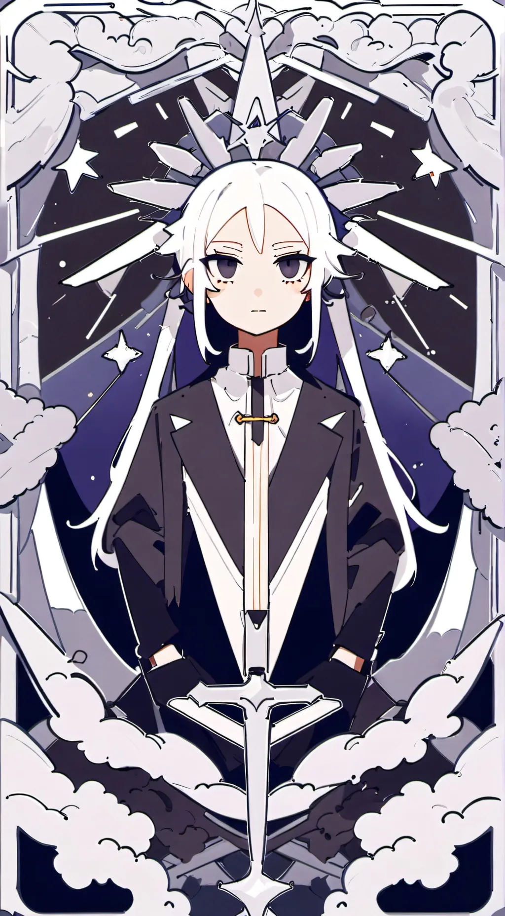 ai character: dont say cute background